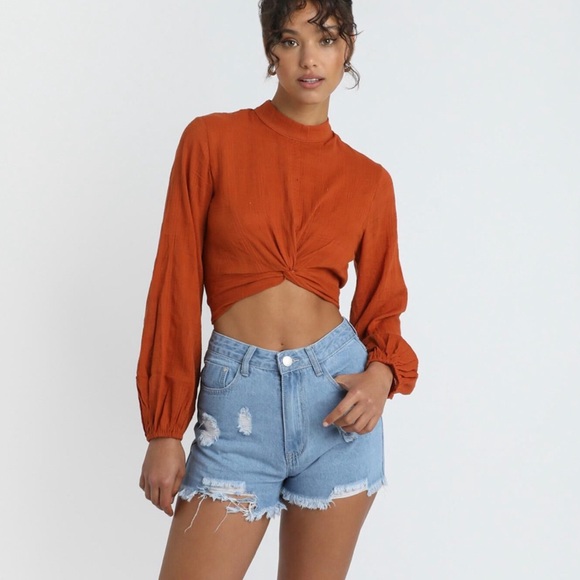 Showpo. Tops - ShowPo. Meara Top in Rust